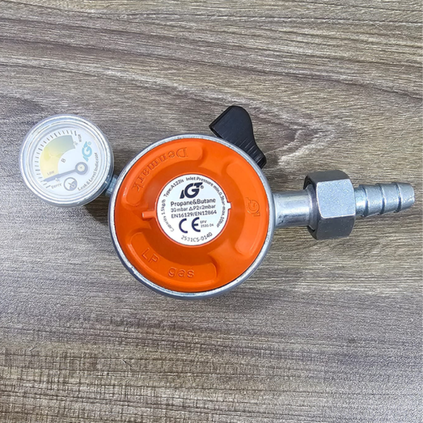 LPG Safety Device IGT with Meter Display Regulator (22mm) - Image 3