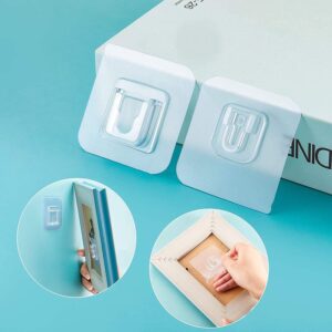 12 pcs Double-Sided Adhesive Wall Hooks – Easy to Use & Strong